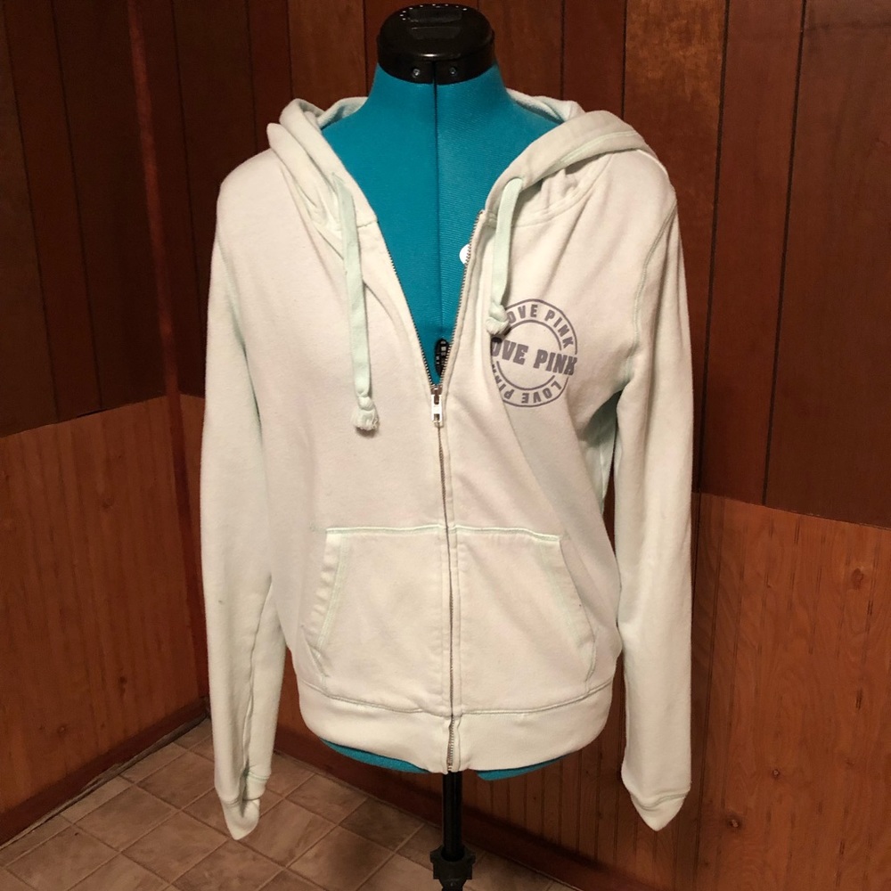 VS Pink zip up hoodie